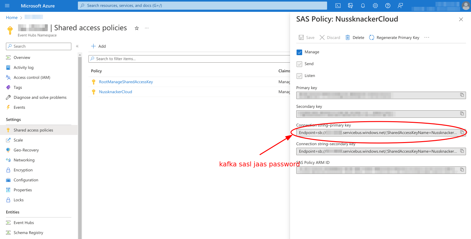 Azur SAS Policy