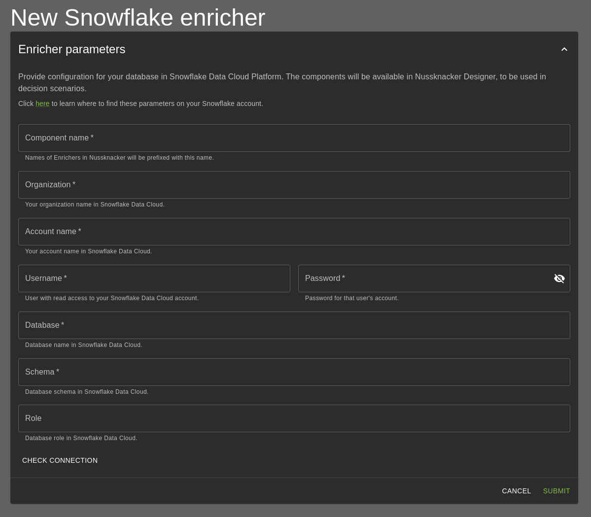 snowflakeForm