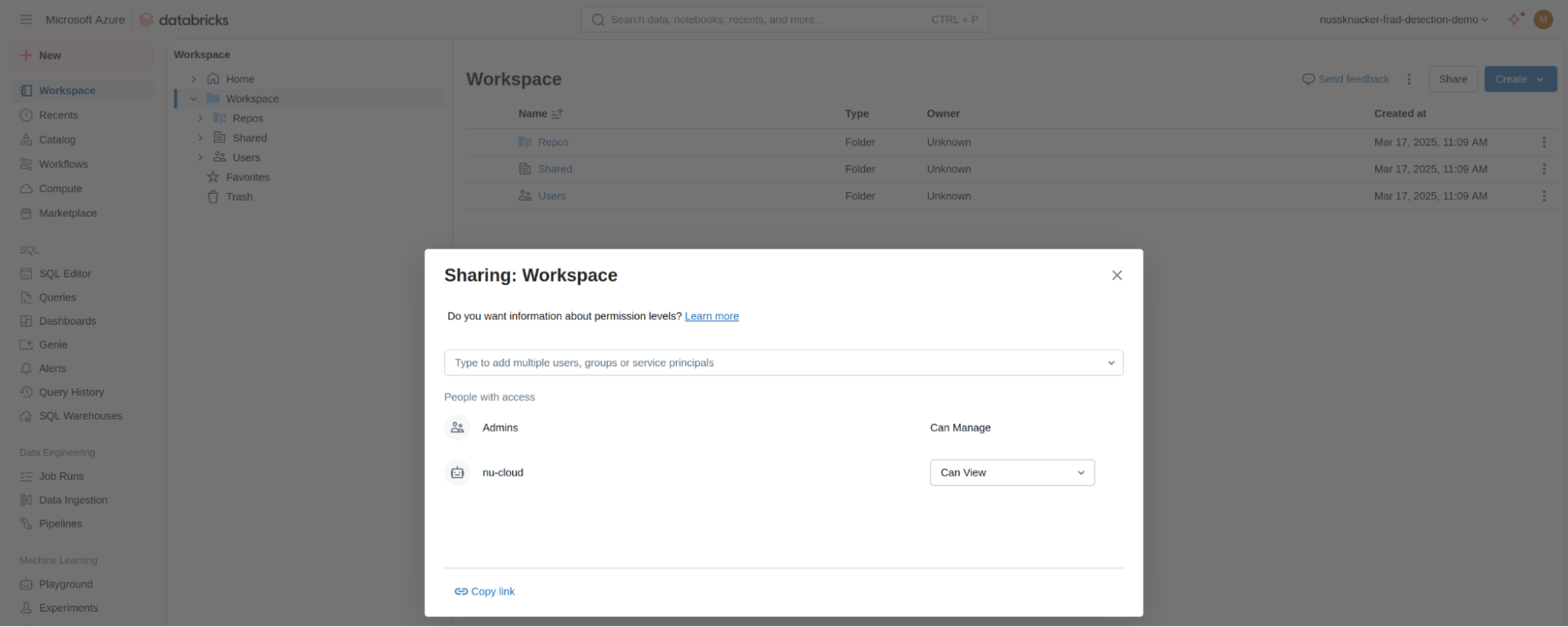 Integrate Azure Databricks MLflow for machine learning model management and inference